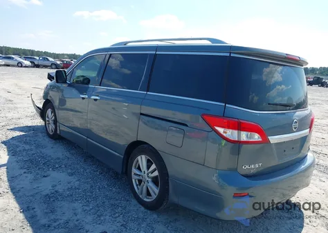 2013 Nissan Quest Le z USA, uszkodzony, nr VIN JN8AE2KP7D9064649